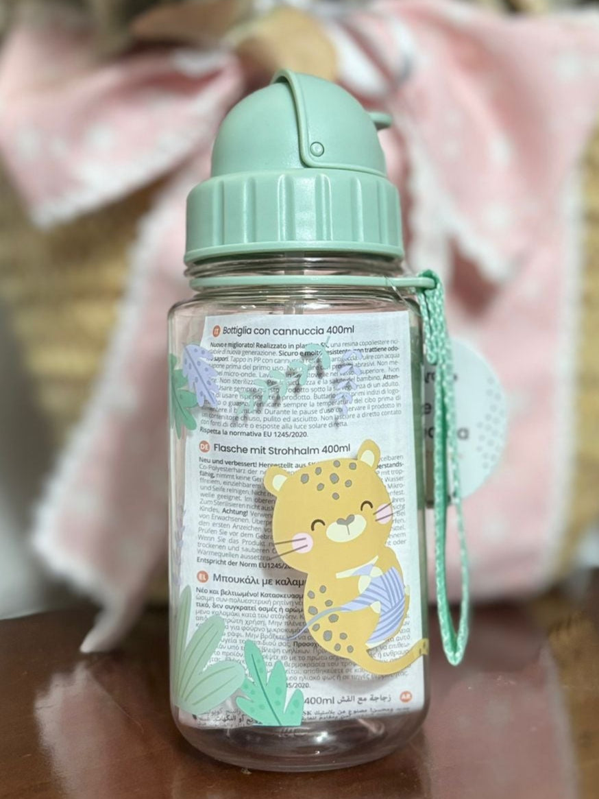 BOTELLA CON PAJITA